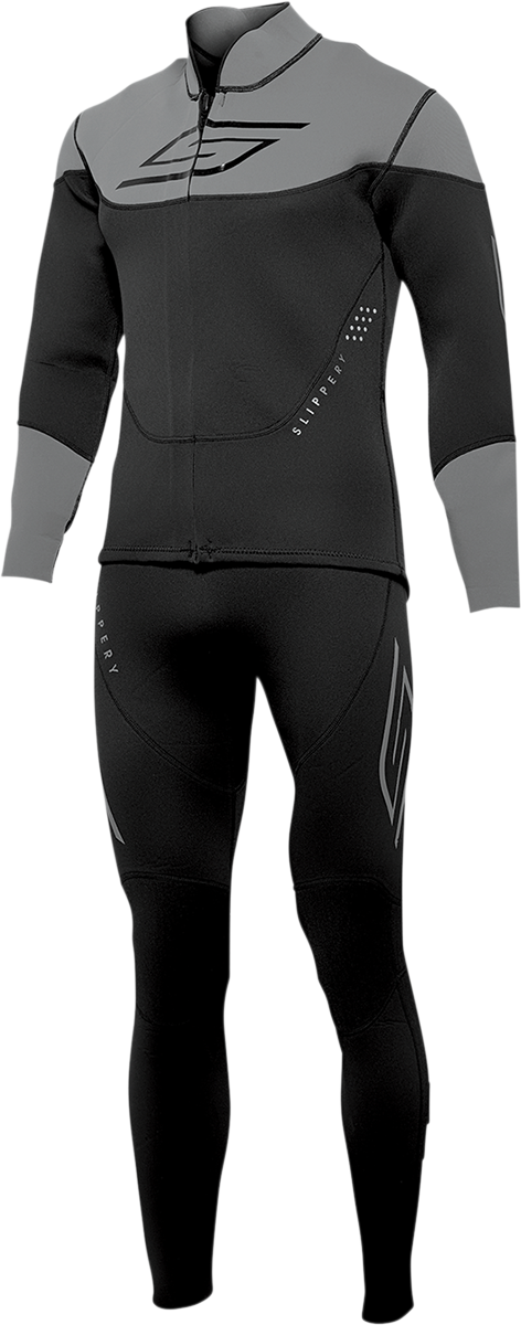 Breaker Wetsuit and Jacket - Black/Aqua - 2XL