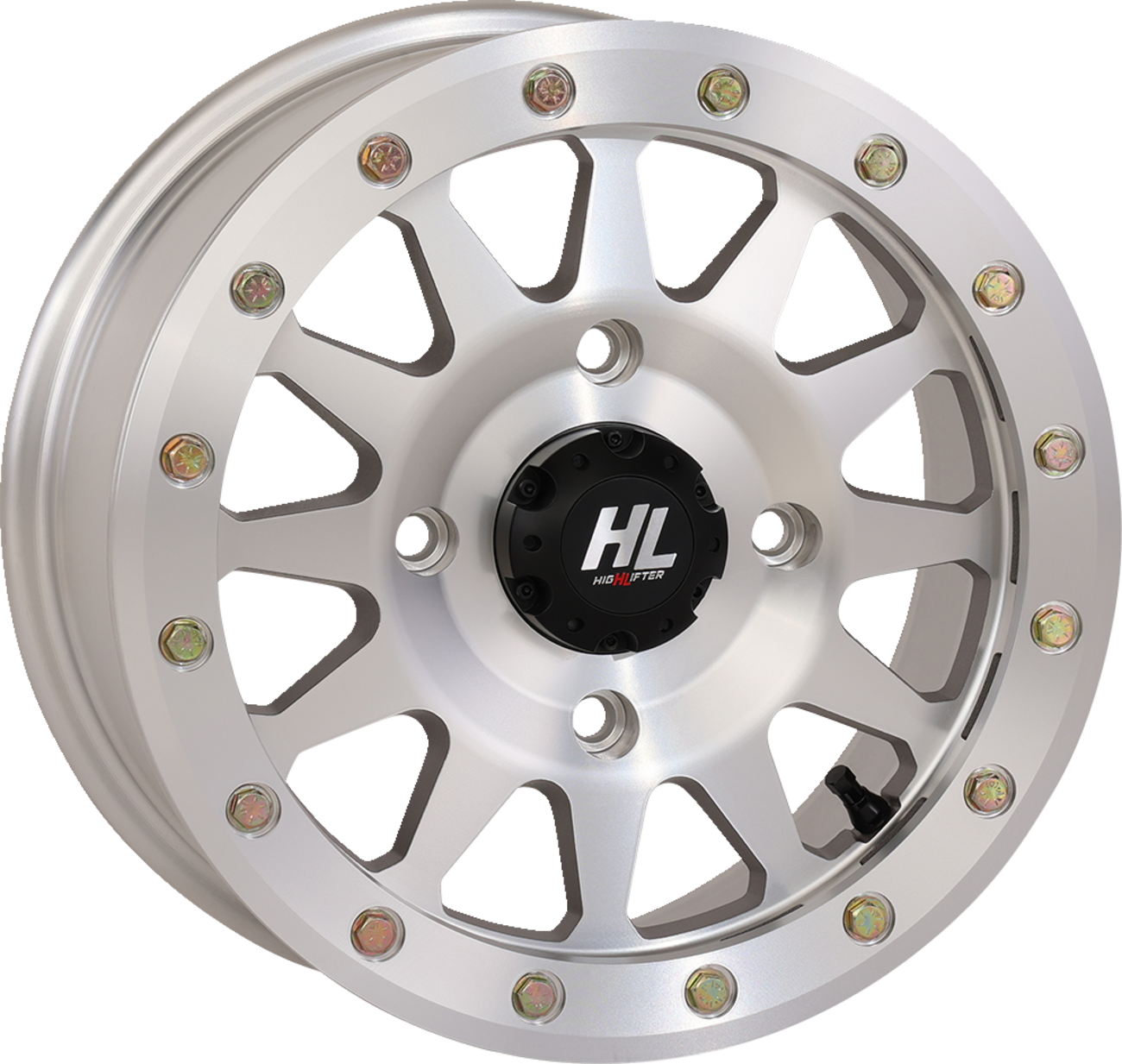 Wheel - HLA1 Beadlock - Front/Rear - Matte Black - 15x7 - 4/137 - 5+2 (+40 mm)