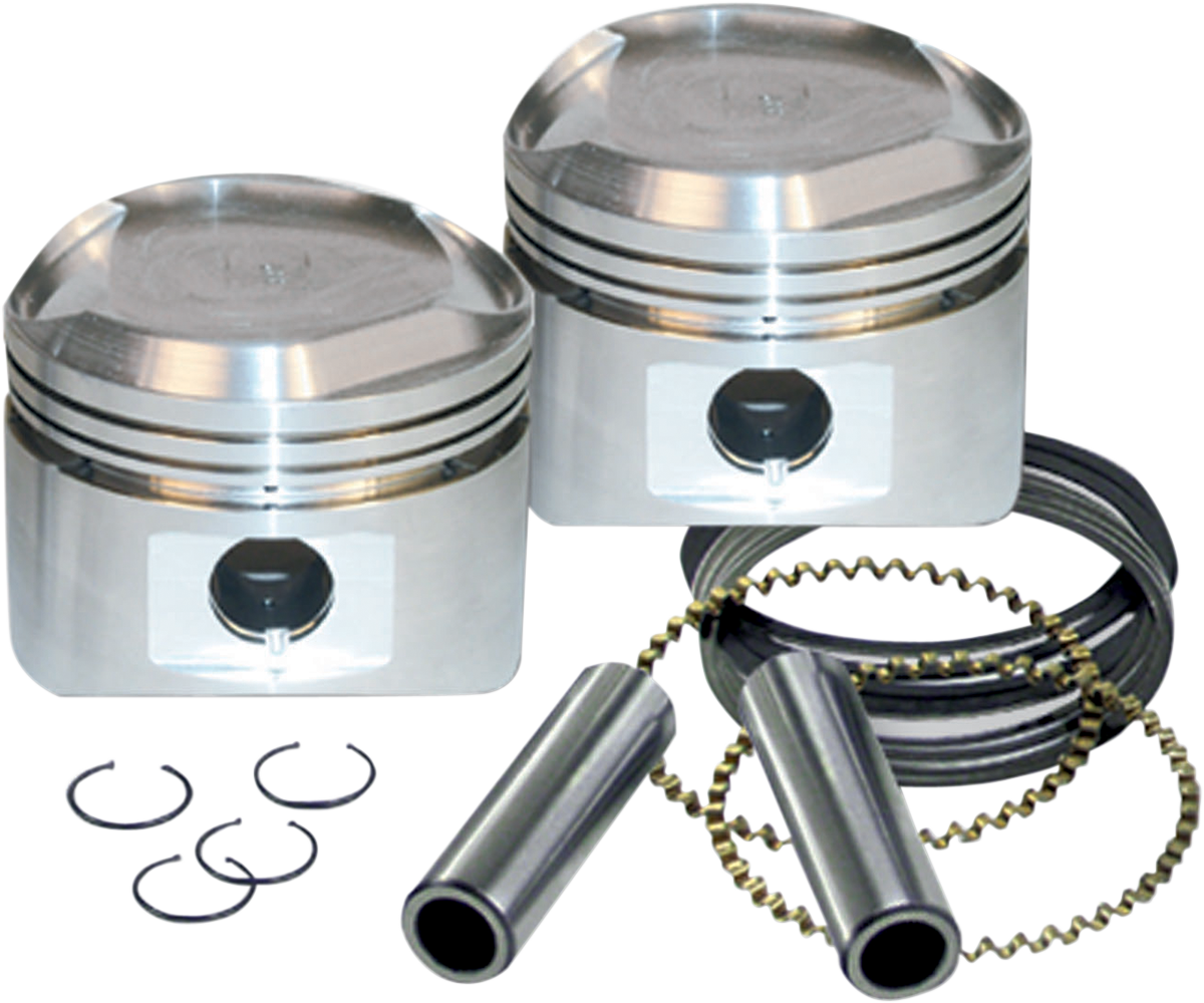 Piston Kit - For 89" Stroker Kit - 3.500" - +0.030"
