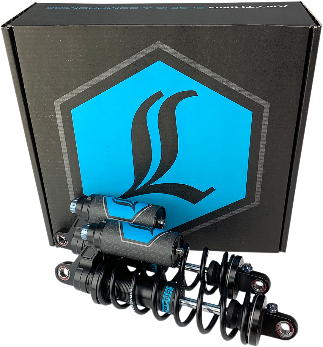 REVO ARC Piggyback Shocks - 14" - Standard - Clear - '84-'00 FXR
