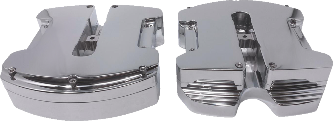 Valve Cover - Smooth - Chrome - M8