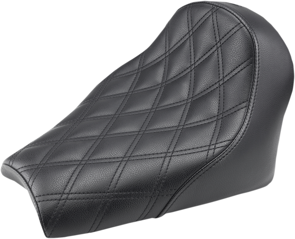 Seat - Renegade Solo - Lattice Stitched - Black