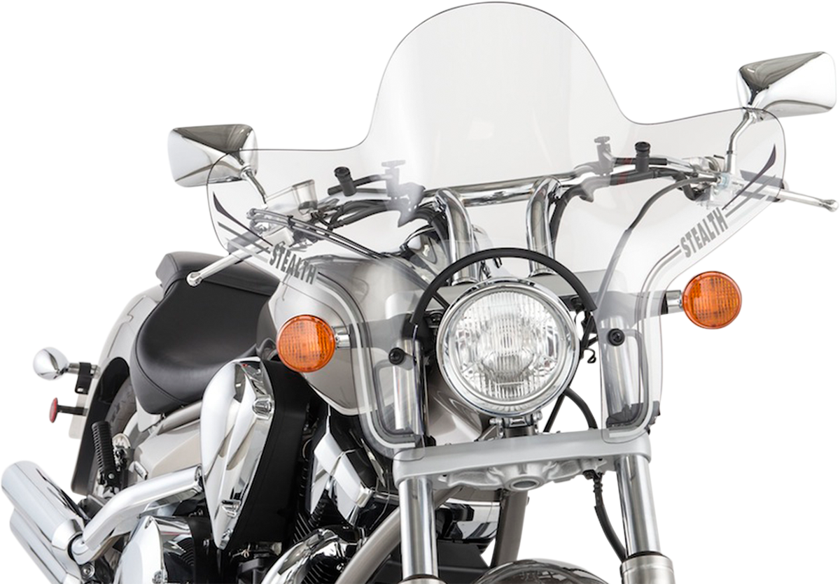 SS-20 Stealth Windshield - 14-1/8" - Smoke