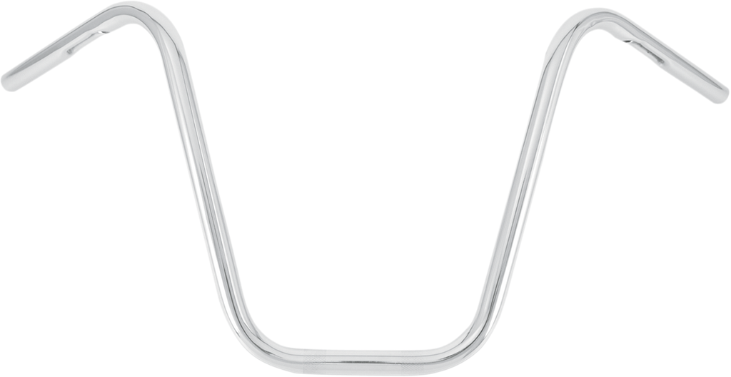 1" Narrow Bottom Ape Hanger Handlebar - 16" - Black