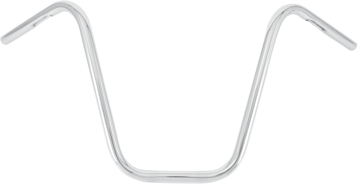 1" Narrow Bottom Ape Hanger Handlebar - 16" - Black