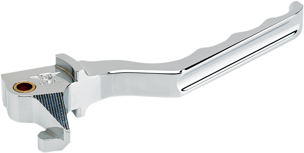 Billet Aluminum Brake Lever - Grooved