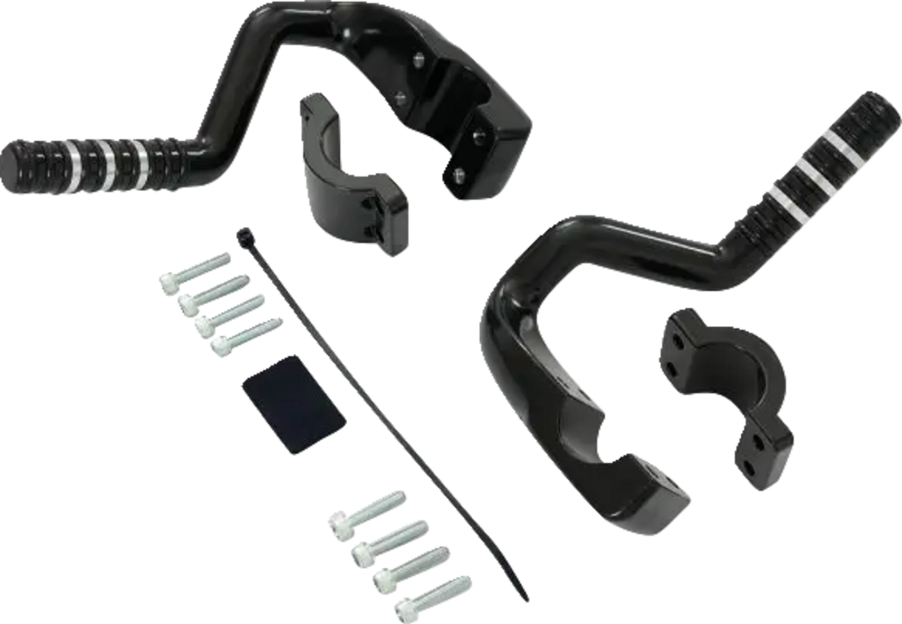 Adjustable Highway Peg - Satin Black - Can-Am
