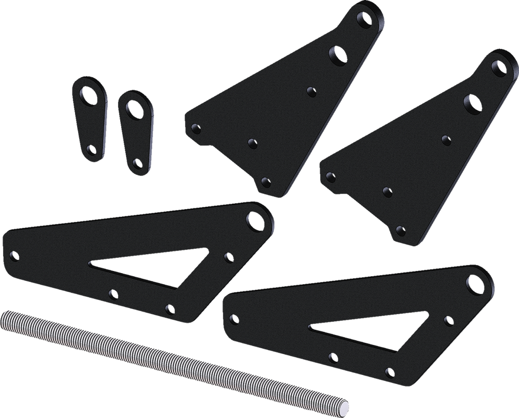 SQ Push Tube Leveling Kit - Pro 2.0 +4 - UTV