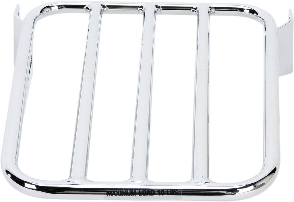 Sissy Bar Luggage Rack - Chrome - Laser-cut