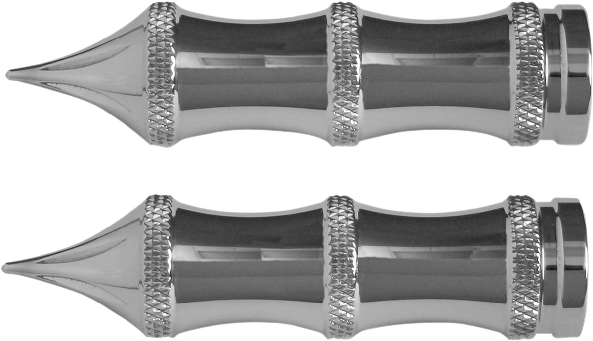 Elite Shift Peg - Knurled - Chrome