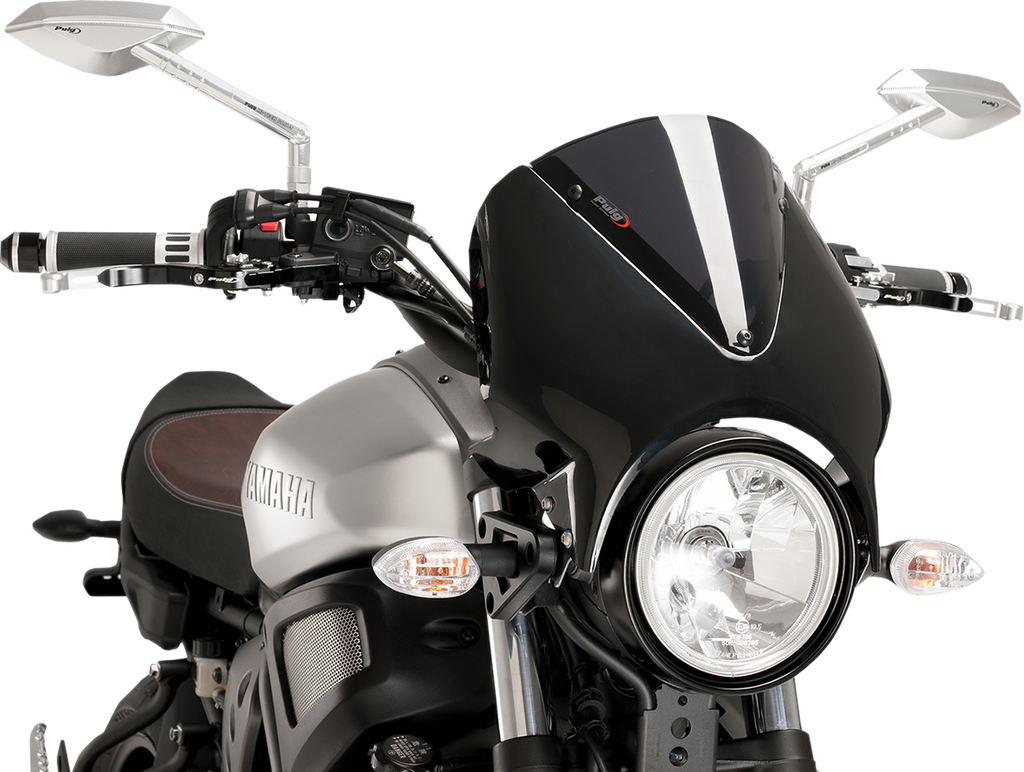New Generation Windscreen - 11-3/4" - Dark Smoke - R9