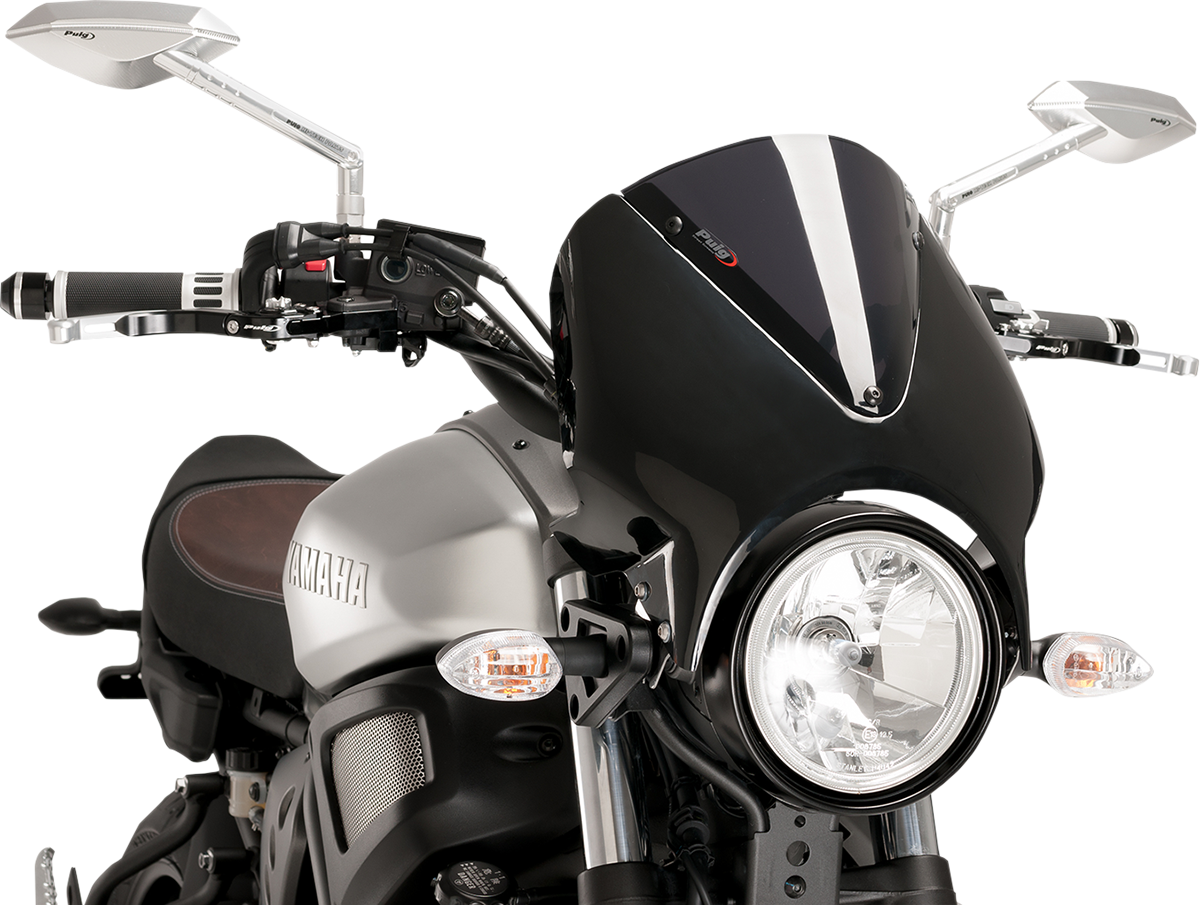 New Generation Windscreen - 11-3/4" - Dark Smoke - R9