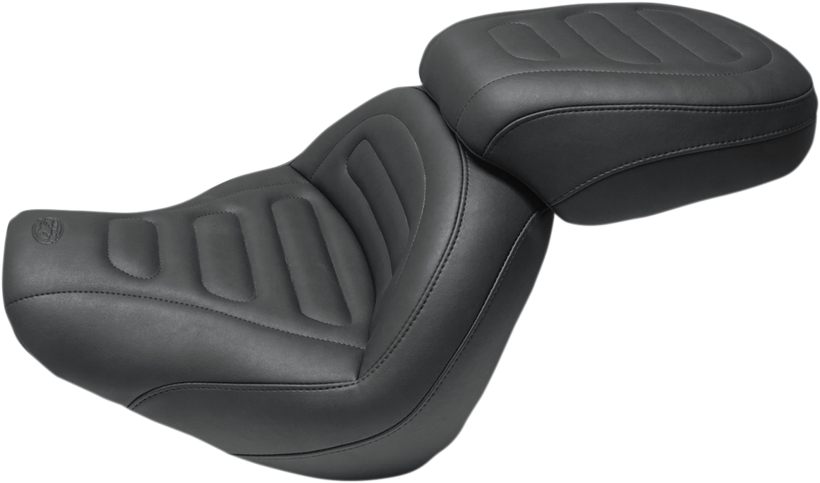 Passenger Touring Seat - Black - Original - FLHC/FLDE