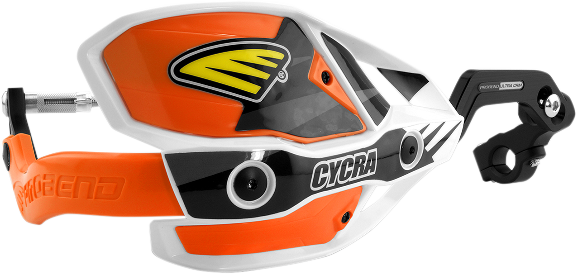 7/8" Ultra Probend™ CRM Wrap Around Handguards - White/Husqvarna Blue