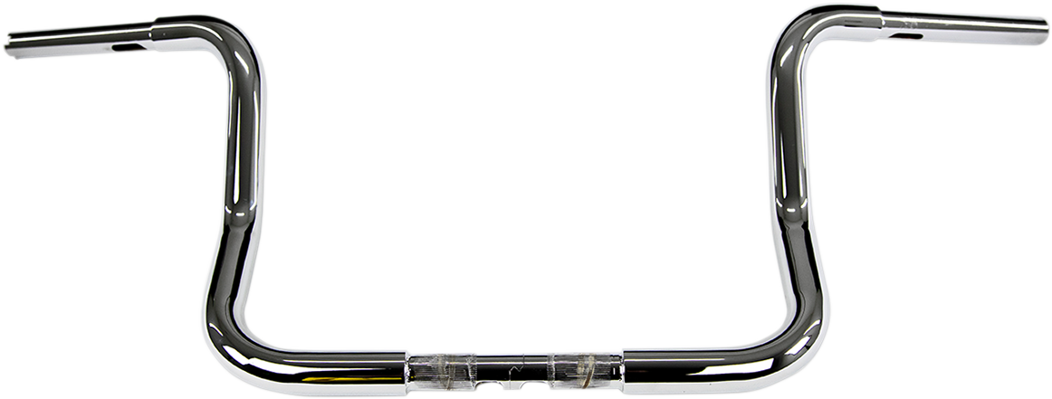 1-1/4" EZ Install Round Top Handlebar - 10" - Black