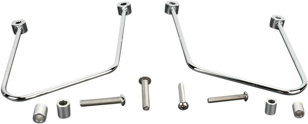 Saddlebag Supports - Chrome - Honda VT