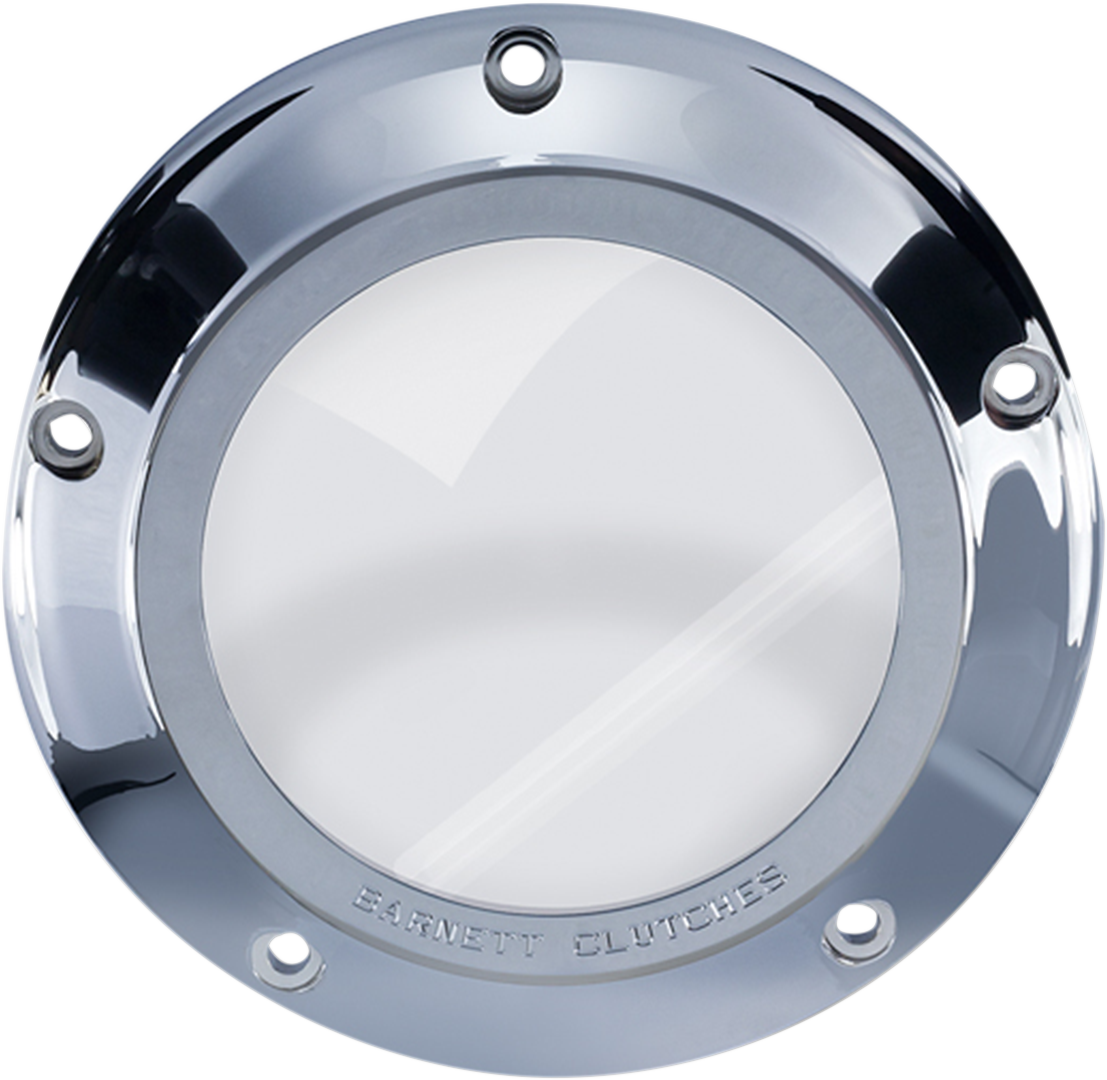 Derby Cover - Chrome/Clear - '07-'18 Big Twin
