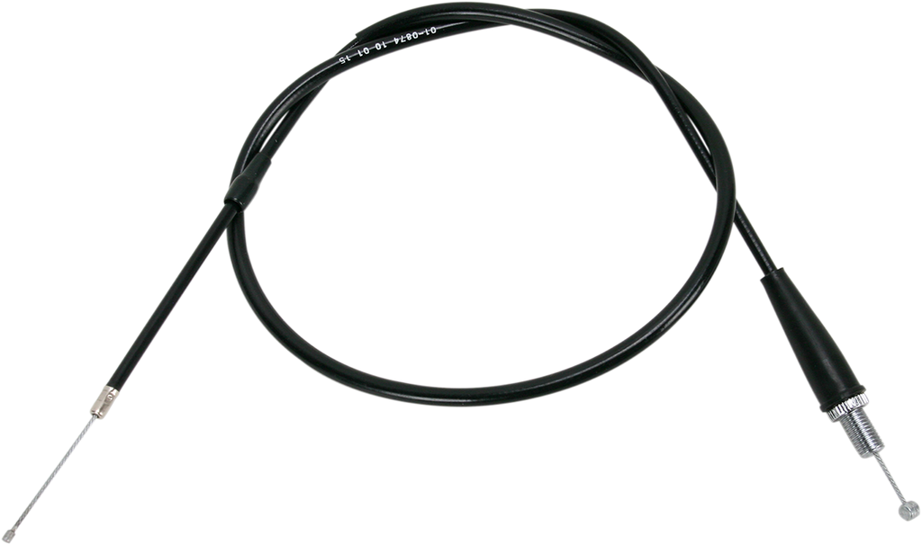 Black Vinyl Choke Cable - '01-'09 Polaris