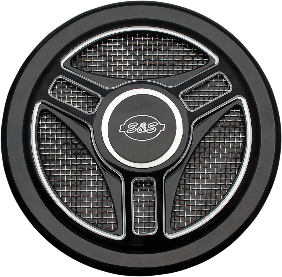 Air Cleaner Cover - Bob Dish - Chrome