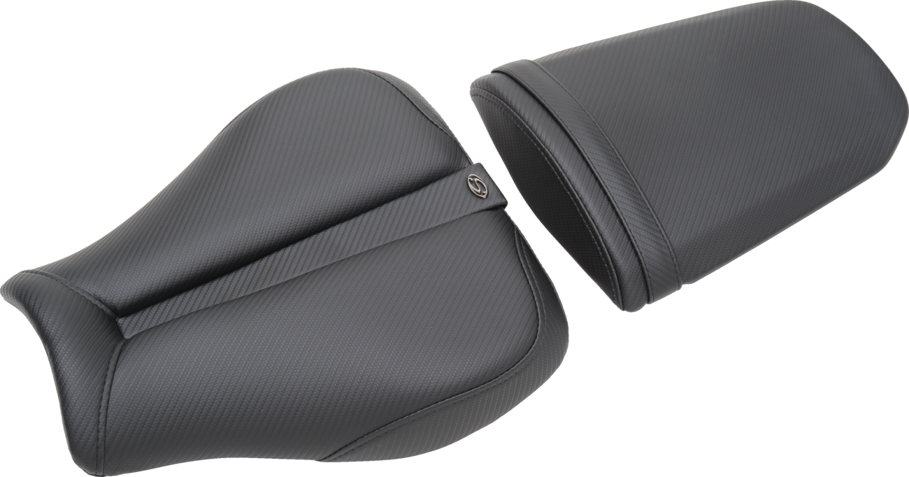 Gel Channel™ Track Carbon Fiber Sport Seat - Black - GSXR 1000