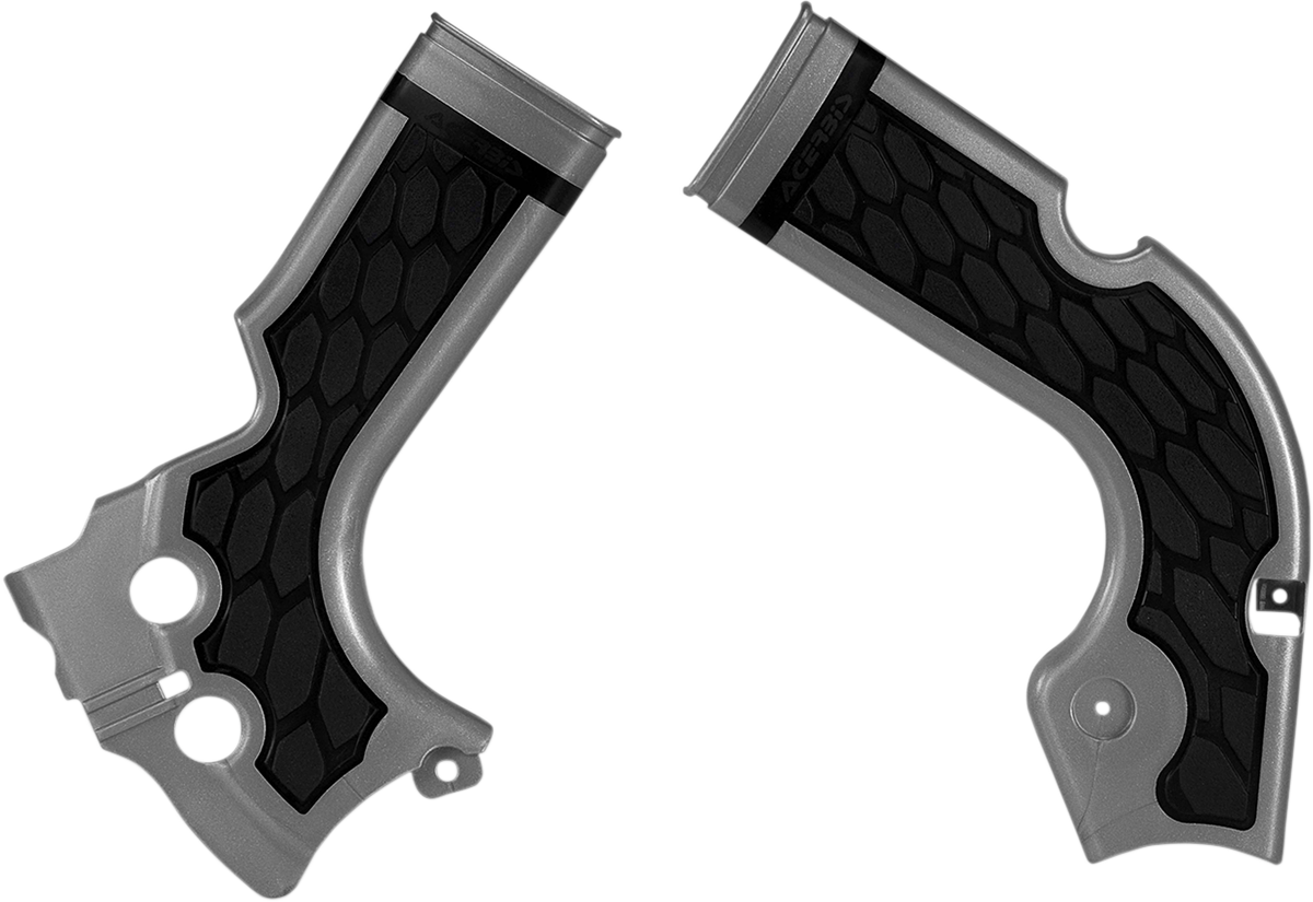 X-Grip Frame Guards - White/Black - Husqvarna | KTM