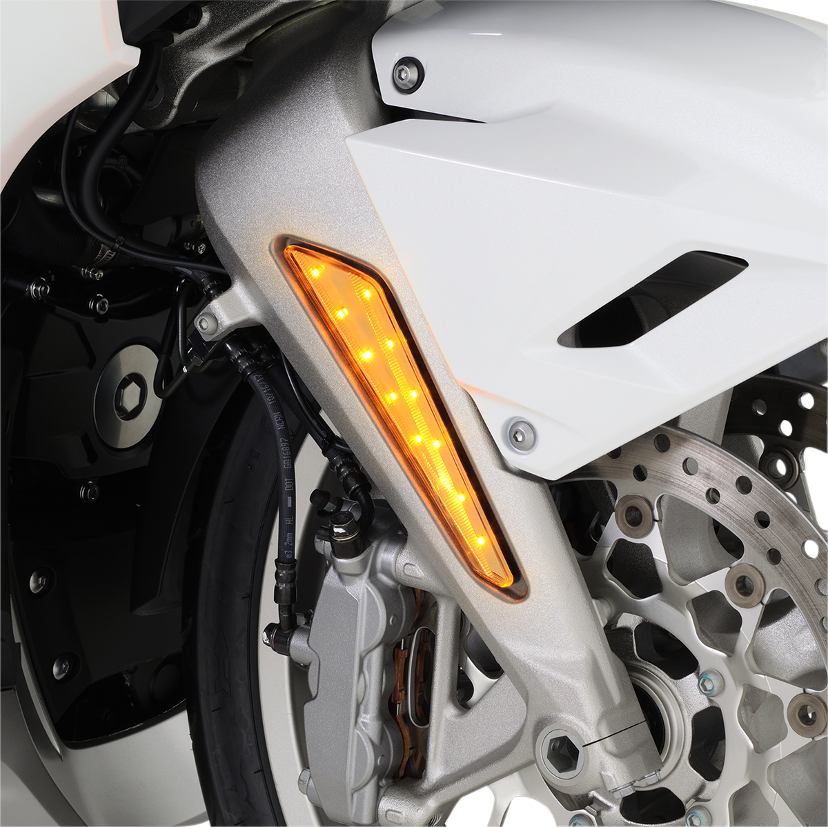 LED Marker Lights - Clear Lens/Amber LEDs - GL1800