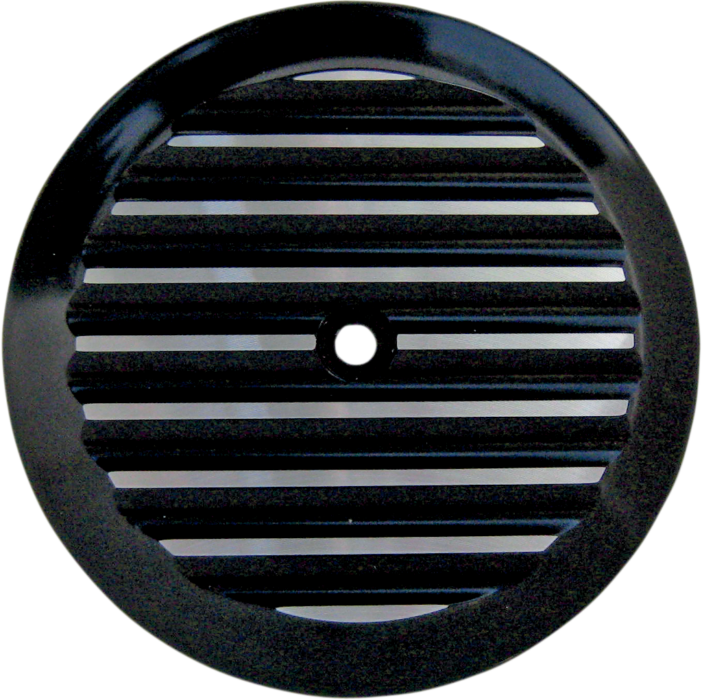 Billet Air Cleaner Insert - Finned - Black