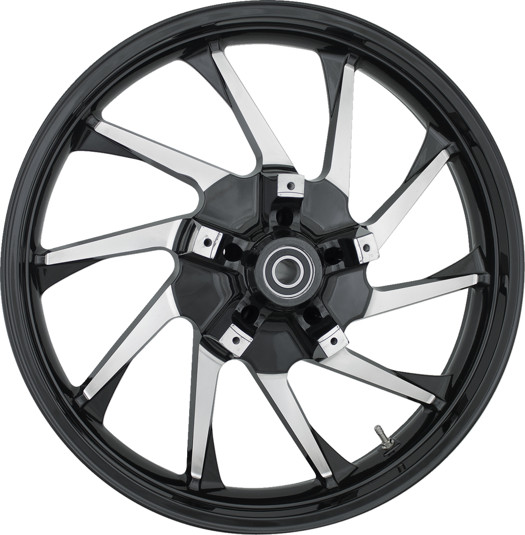 Wheel - Hurricane 3D - Front - Dual Disc/with ABS - Chrome - 21x3.5