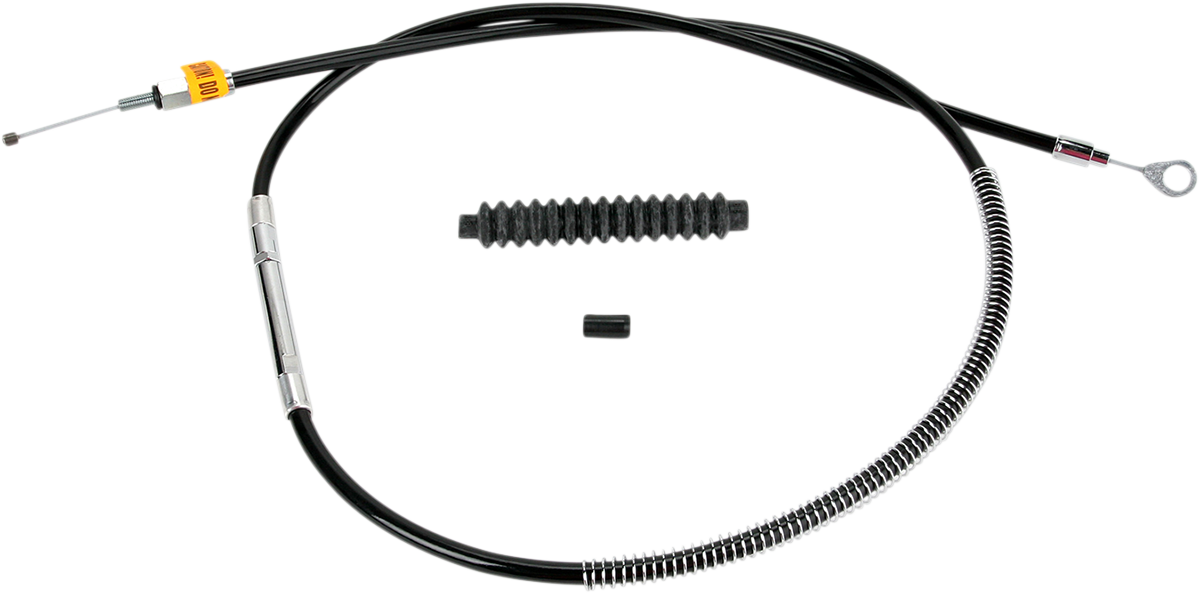 High-Efficiency Black Vinyl Clutch Cable - Standard Size