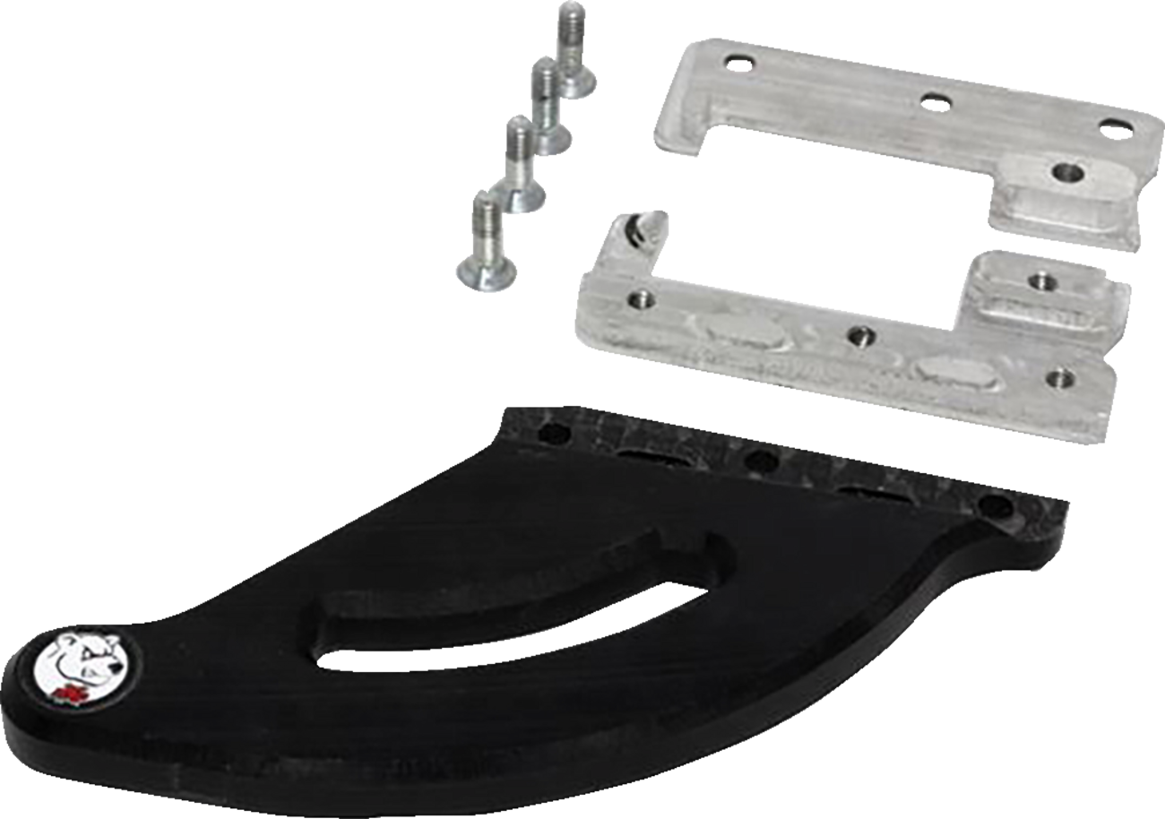 Rear Disc Guard - Black