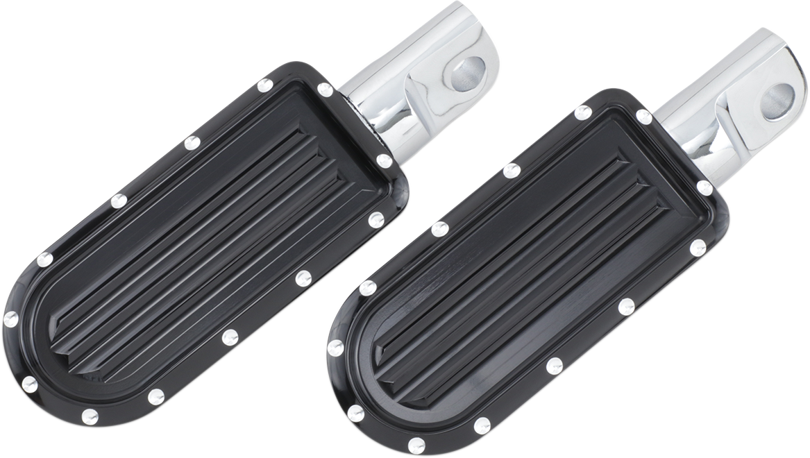 Rear Pegs - Ripper - Black