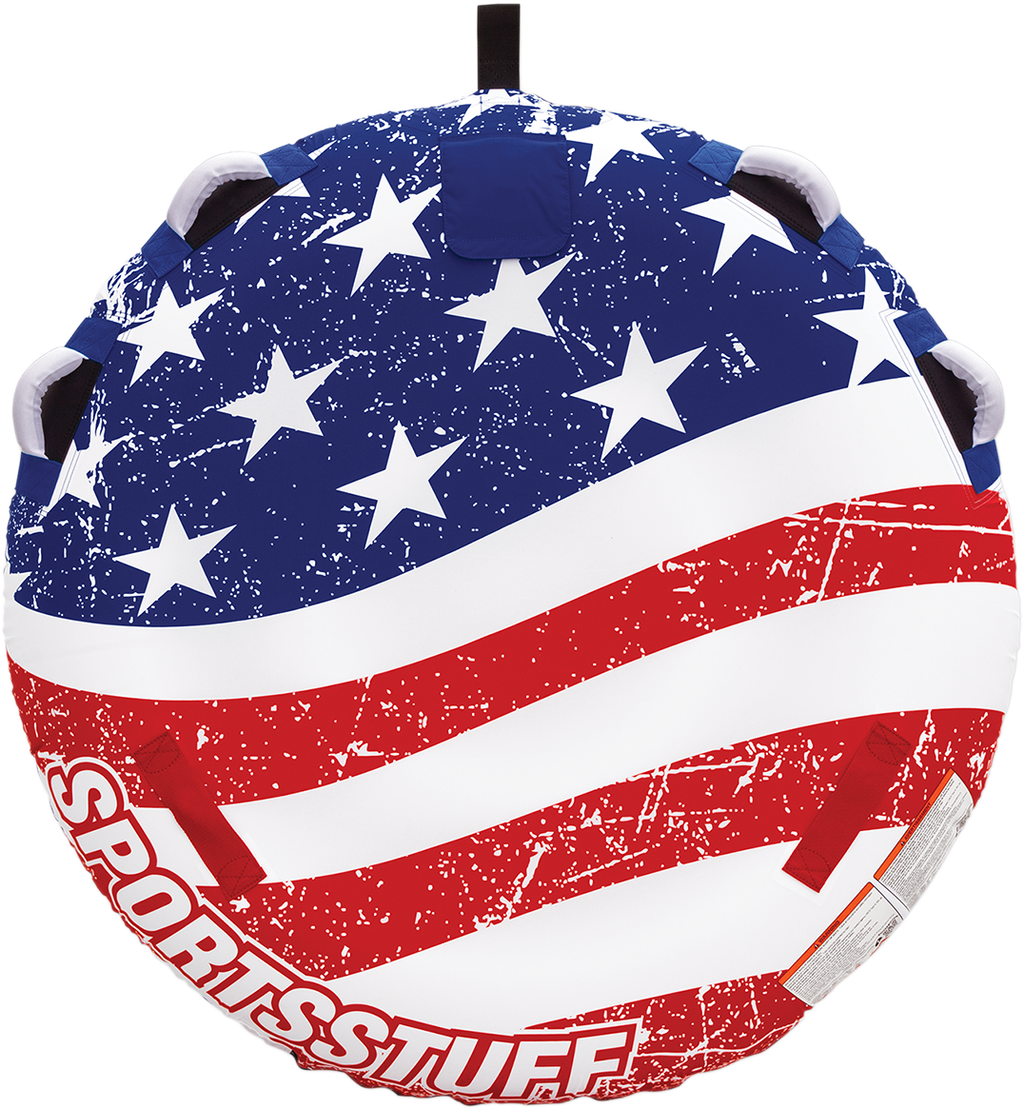 Tube - Stars & Stripes - Inflatable/Towable - One/Two Rider