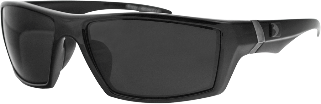 Whiskey Sunglasses - Matte Black - Smoke Lens