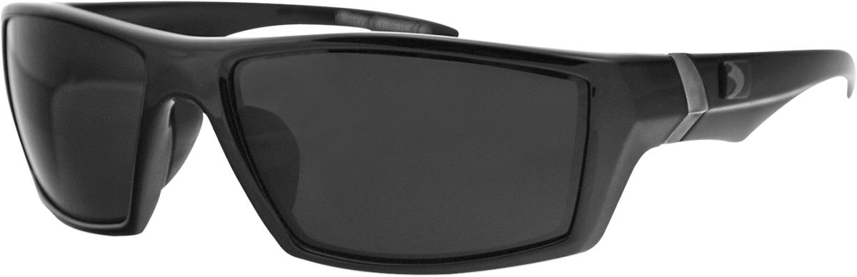 Whiskey Sunglasses - Matte Black - Smoke Lens