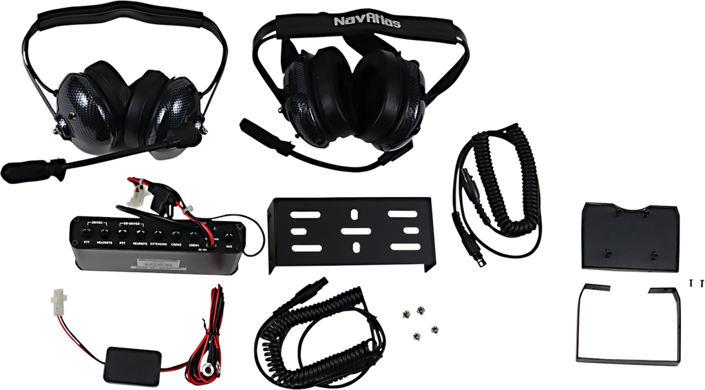 Communication System - Behind-the-Head Headset - Black