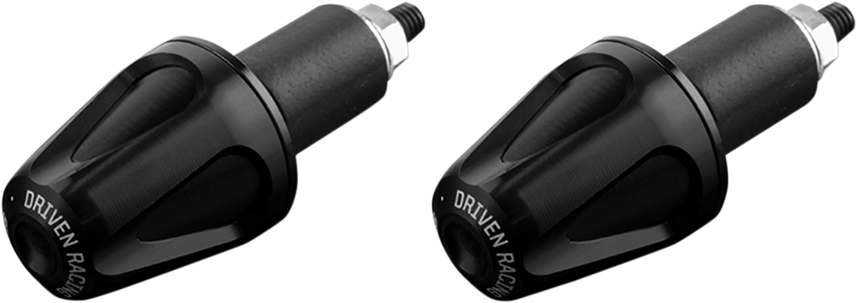 D-Axis Handlebar End - Black/Silver