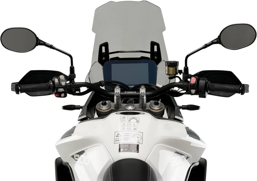 Touring Windscreen - 18-3/4" - Smoke - Moto Guzzi