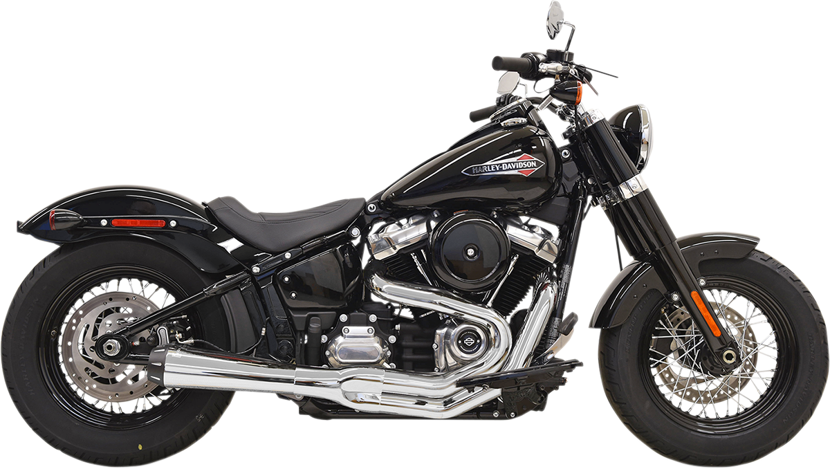 2-into-1 Road Rage Exhaust System - Chrome