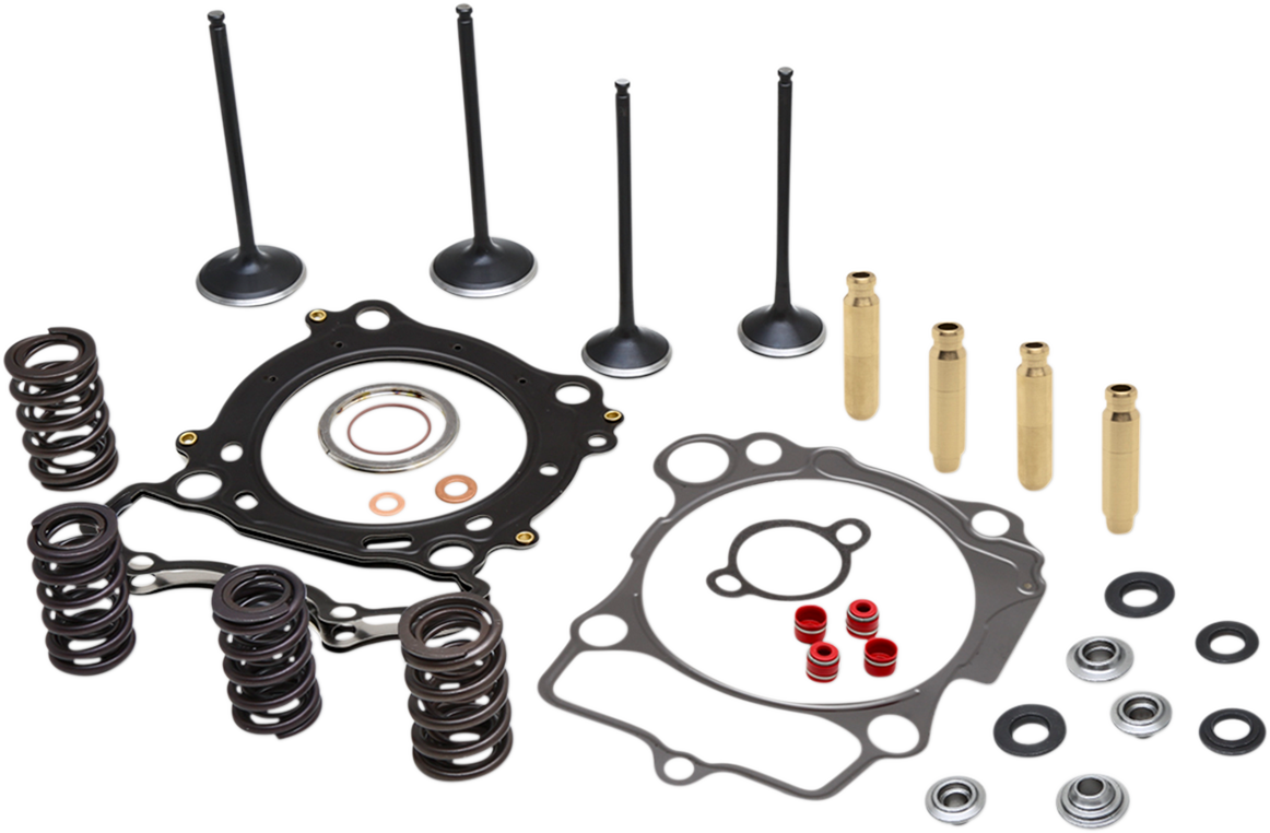Cylinder Head Kit - C674 Valve Guides - Black Diamond™ Valves - Honda