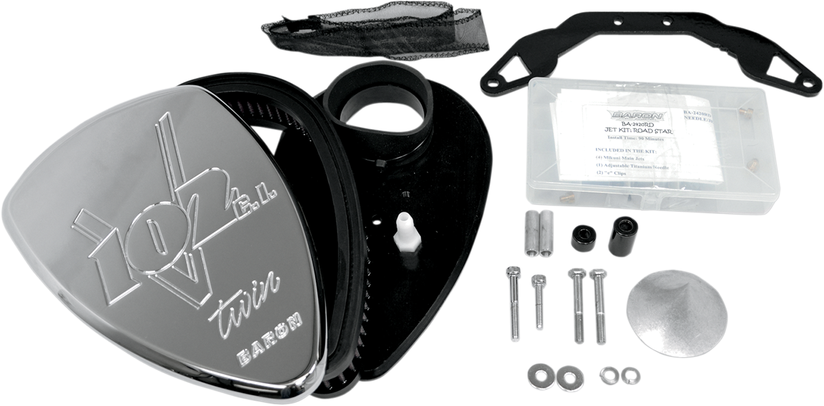 Big Air Kit - Smooth - Chrome