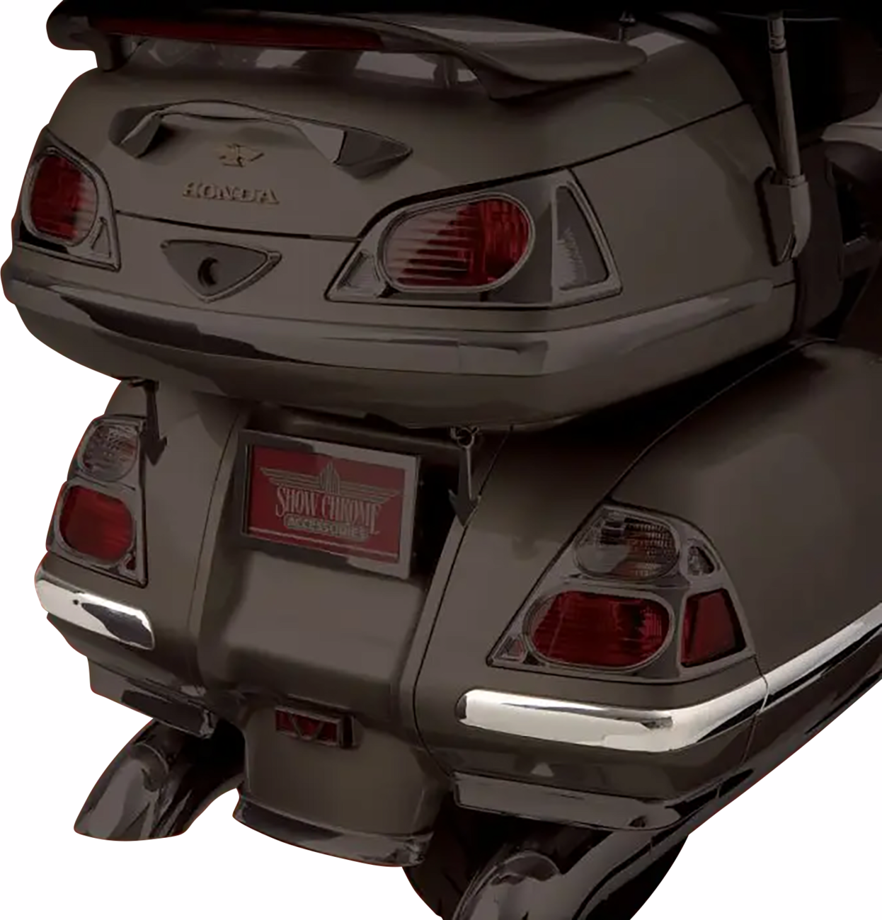 Saddlebag Molding Inserts - Chrome - GL1800