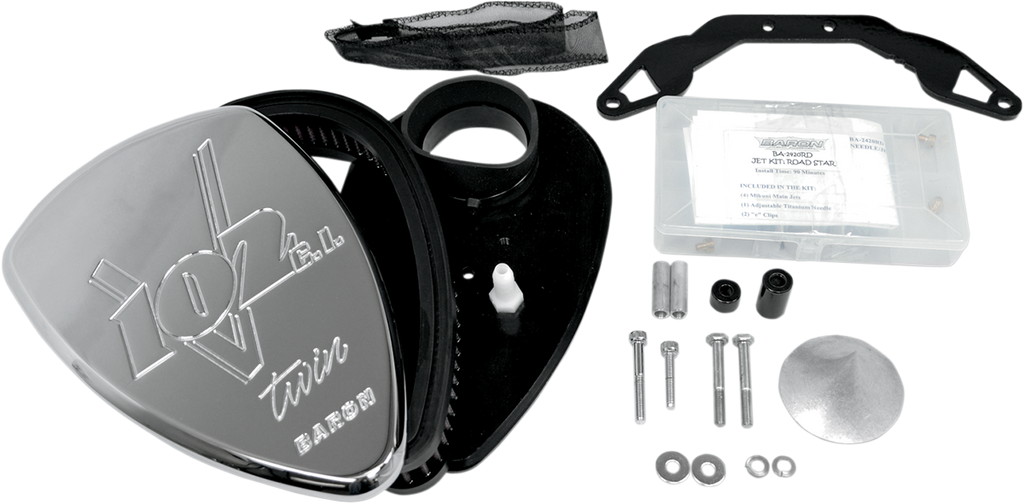 Big Air Kit - Pinstripe - Black