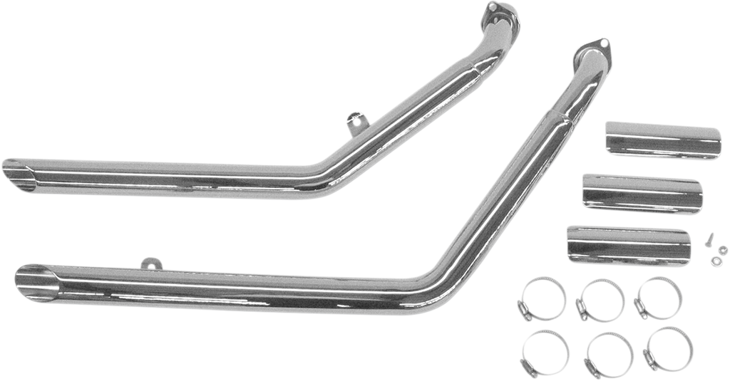 Drag Pipes Exhaust - V-Star 650
