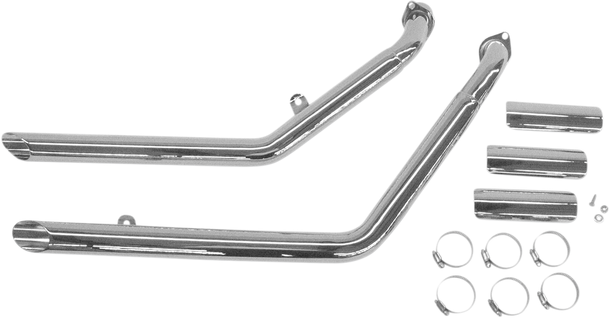 Drag Pipes Exhaust - V-Star 650