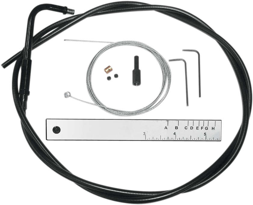 BYO™ Build Your Own™ Control Cable Kit - Idle - 45° - Black