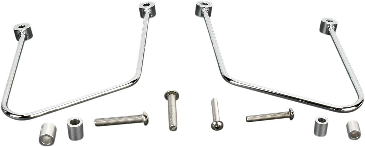 Saddlebag Supports - Chrome - Honda VTX