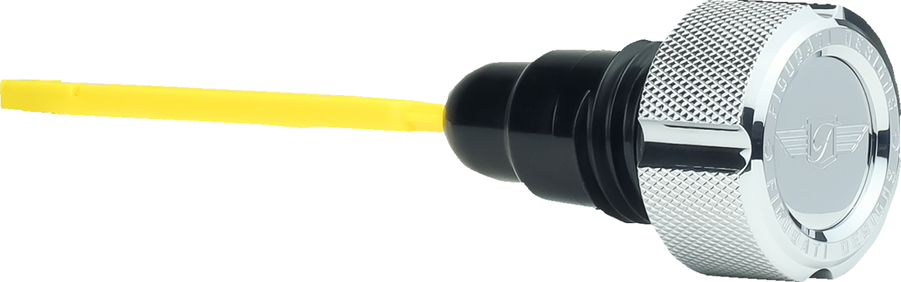 Oil Dipstick - Knurled - Black - '07-'16 Touring/Trike