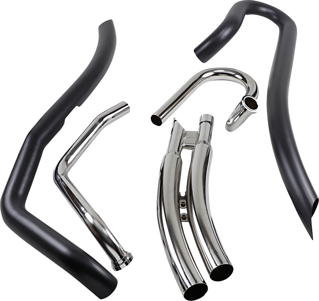 Speedster Swept Exhaust - Black - M109R