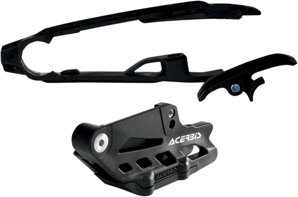 Chain Guide 2.0 and Slider Kit - Honda CRF250R - Black