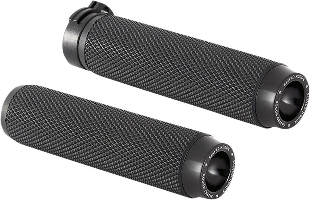 Grips - Knurled - Cable - Chrome